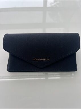 Dolce & Gabbana Black Envelope Sunglass Case Only